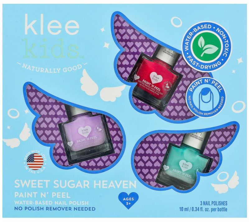 Nail Care |  Kids Sweet Sugar Heaven 3-Piece Peelable Nail Polish Set Nail Care Nail Care