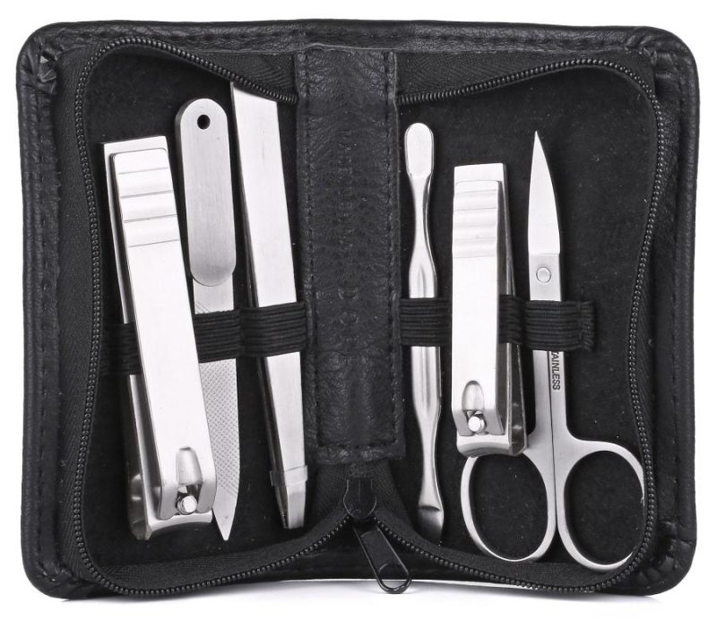 Nail Care |  Men’S 6-Piece Manicure Set Beauty Tools Beauty Tools