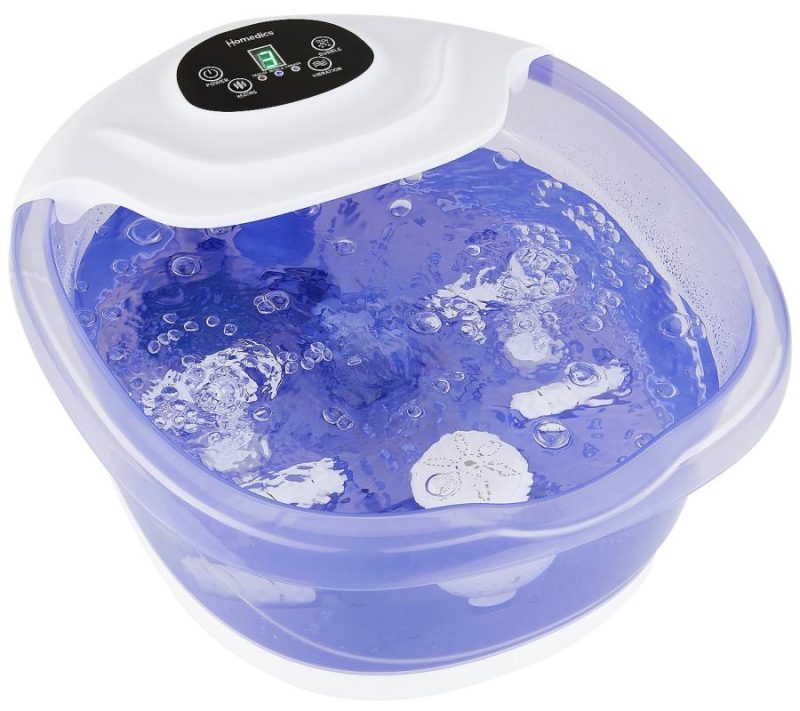 Nail Care |  Salt-N-Soak Footbath W/ Heat Boost & Vibrate Massage Nail Care Nail Care