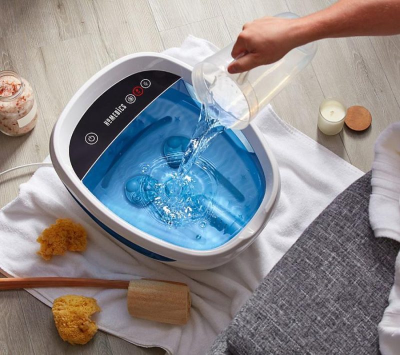 Nail Care |  Shiatsu Footbath With Heat Boost Nail Care Blue