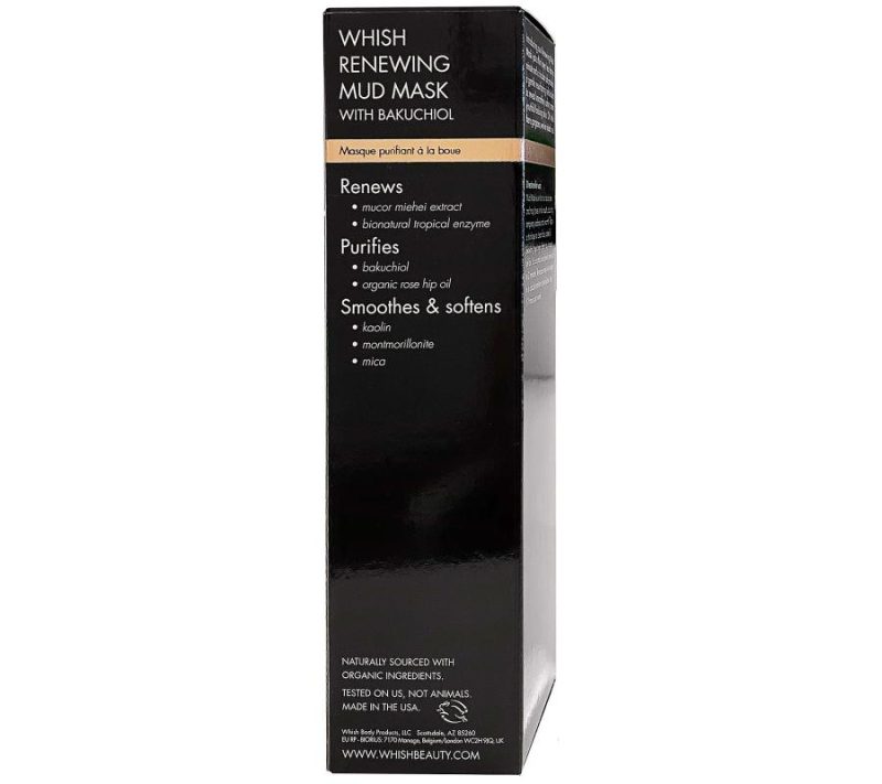 Skin Care |  Beauty Renewing Mud Mask With Bakuchiol,2 Fl Oz Men's Grooming Men's Grooming