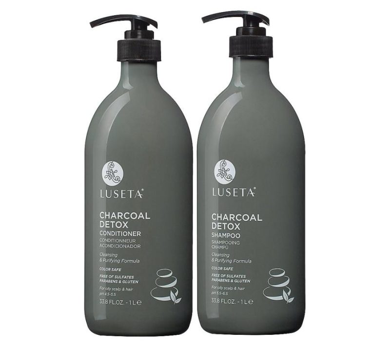 Hair Care |  Charcoal Detox Shampoo & Conditioner Set33.8 Oz Hair Care Hair Care